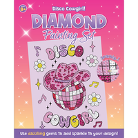 Diamond Painting Set: Disco Cowgirl