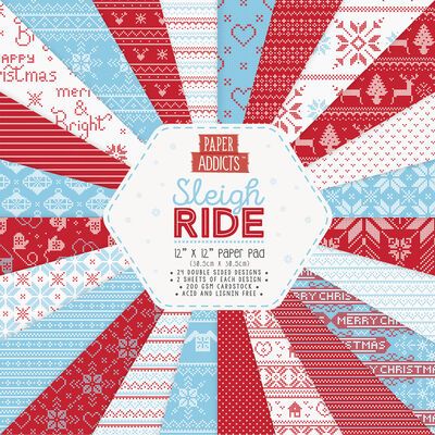 Sleigh Ride Paper Pad - 12x12 Inch image number 1