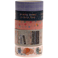 Book Club Washi Tape: Pack of 5