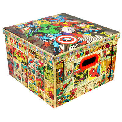 Marvel Comic Collapsible Storage Box image number 1