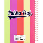 A4 Pink Stripe Pukka Pad Jotter Notebook image number 3