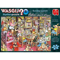 Wasgij Retro Mystery 5: Sunday Lunch 1000 Piece Jigsaw Puzzle