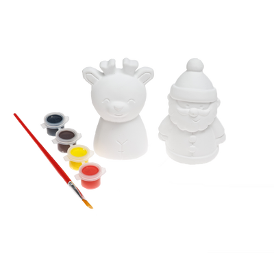 Paint Your Own Festive Ceramic Characters image number 2