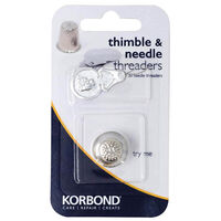 Korbond Thimble And Needle Threader