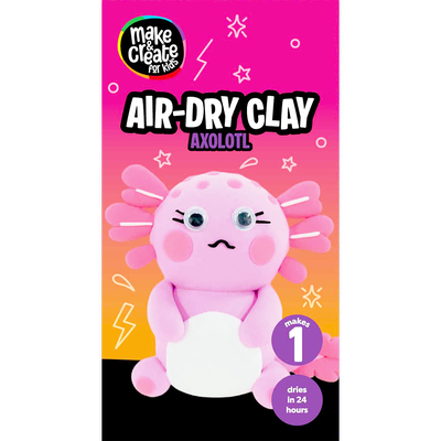 Air Drying Clay: Axolotyl Kit image number 1