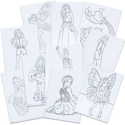 Barbie A5 Fashion Poster Set image number 2