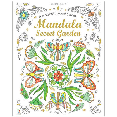Magical Colouring Book: Mandala Secret Garden image number 1