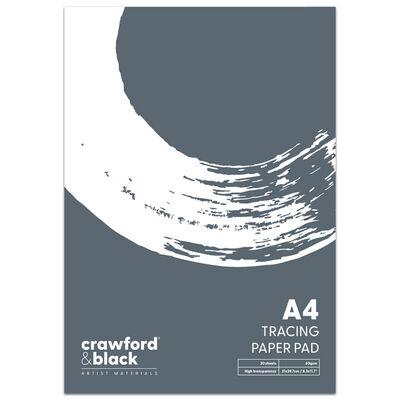 Crawford & Black A4 Tracing Paper: 30 Sheets image number 1