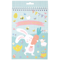 Easter Sticker By Number Book