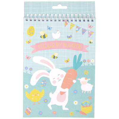 Easter Sticker By Number Book image number 1