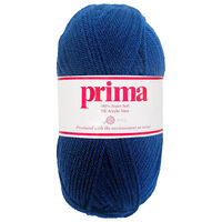 Prima DK Acrylic Wool: Navy Blue Yarn 100g