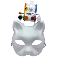 Paint Your Own Cat Mask Kit