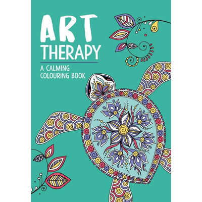 Art Therapy Colouring Books & Scribblicious Fine Line Coloured Pens Bundle image number 2
