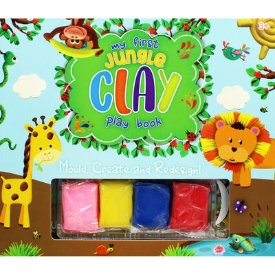 My First Jungle Clay Play Book image number 1