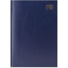 A4 Blue 2021 Day a Page Diary image number 1