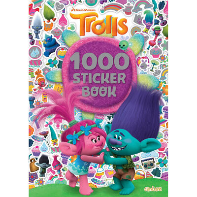 Trolls: 1000 Sticker Book image number 1