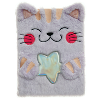 Dream Pop Cat Large Fluffy Notepad