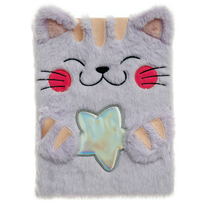 Dream Pop Cat Large Fluffy Notepad image number 1