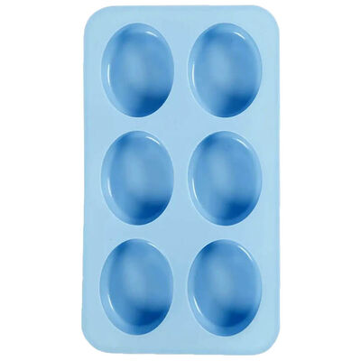 Blue Egg-Shaped Silicone Mould image number 1