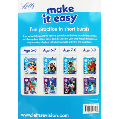 Letts Make It Easy Maths: Ages 7-8 image number 2