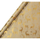Assorted Kraft and Gold Foil Roll Gift Wrap - 3m image number 4