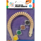 Paint Your Own Wooden Character: Snake image number 1