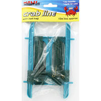 13 Metre Crab line with Bait Bag - Assorted