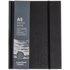 Crawford & Black Casebound Sketchbook A5 Black/Grey: Assorted image number 1