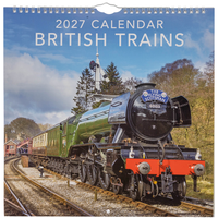 British Trains Square Calendar 2027