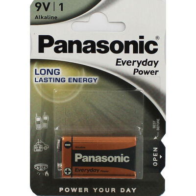 Panasonic Alkaline 9V Battery image number 1