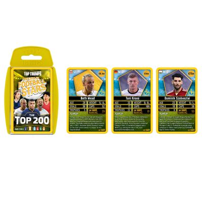 Top Trumps: World Football Stars: Top 200: Pack 2 of 6 image number 3