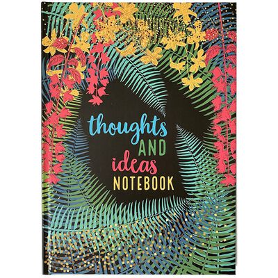 A4 Casebound Thoughts And Ideas Notebook image number 1