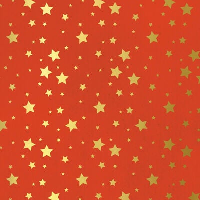 Gold Foil Stars Decoupage Papers - 3 Sheets image number 2