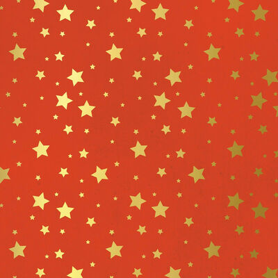 Gold Foil Stars Decoupage Papers - 3 Sheets image number 2