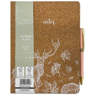 Woodland Wonderland Notebook and Pen Set image number 1