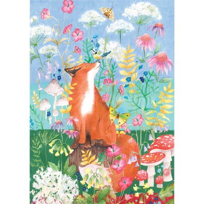 The Fox by Sue Cook 500 Piece Jigsaw Puzzle image number 2