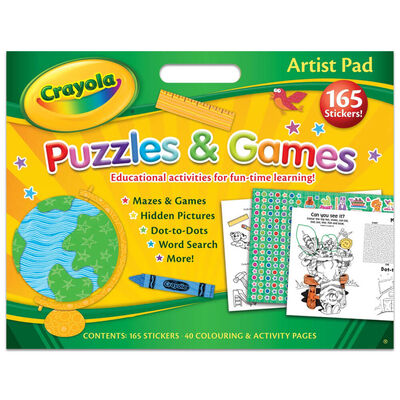Crayola Puzzles & Games Artist Pad image number 1
