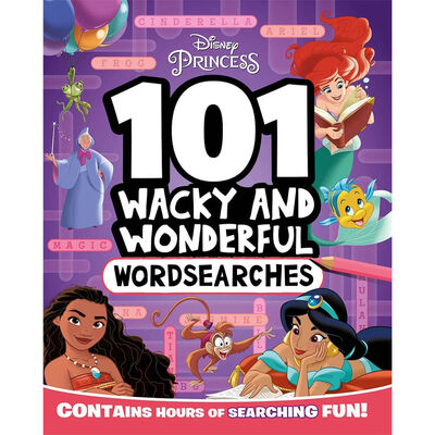 Disney Princess: 101 Wacky and Wonderful Wordsearches image number 1