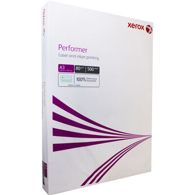 Xerox Performer A3 White 80gsm Copier Paper - 500 Sheets image number 1