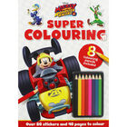 Disney Mickey and the Roadster Racers Super Colouring image number 1