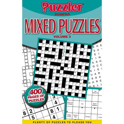 Puzzler Bumper Mixed Puzzles Book image number 1