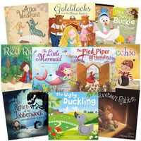 Fairy Tales & Nursery Rhymes: 10 Kids Picture Book Bundle