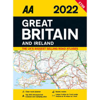 AA 2022 Great Britain and Ireland Road Atlas