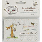Guess How Much I Love You Scratch and Match Card Game - Pack of 10 image number 1