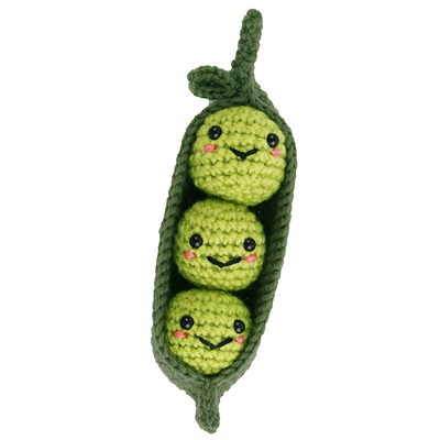 Crochet Kit: Peas in a Pod image number 2