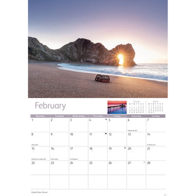 West Country A4 Calendar 2021 image number 2