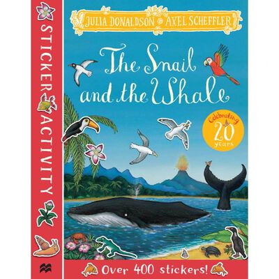 The Snail and the Whale Sticker Book By Julia Donaldson |The Works