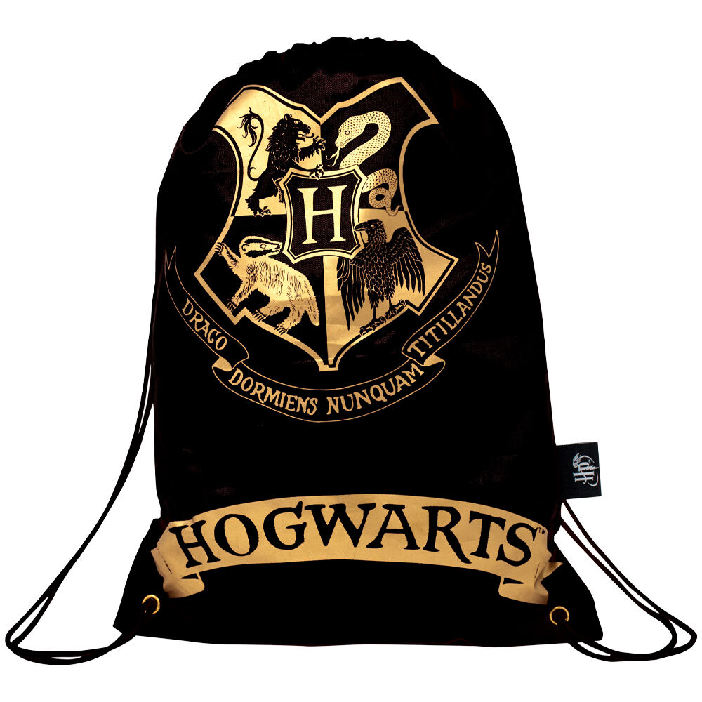 harry potter string bag