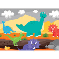 Dinosaur Discovery 4-in-1 Jigsaw Puzzle Set