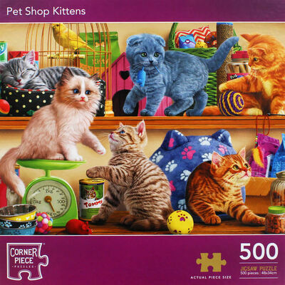 Pet Shop Kittens 500 Piece Jigsaw Puzzle image number 1